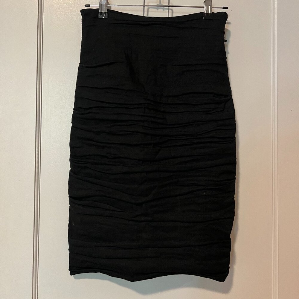 Black Nicole Miller Pencil Skirt